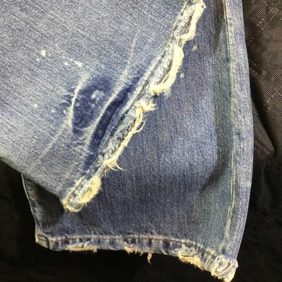 🖤Fossil Starfire Blue Issue Jeans Size 4 Short - Picture 5 of 6